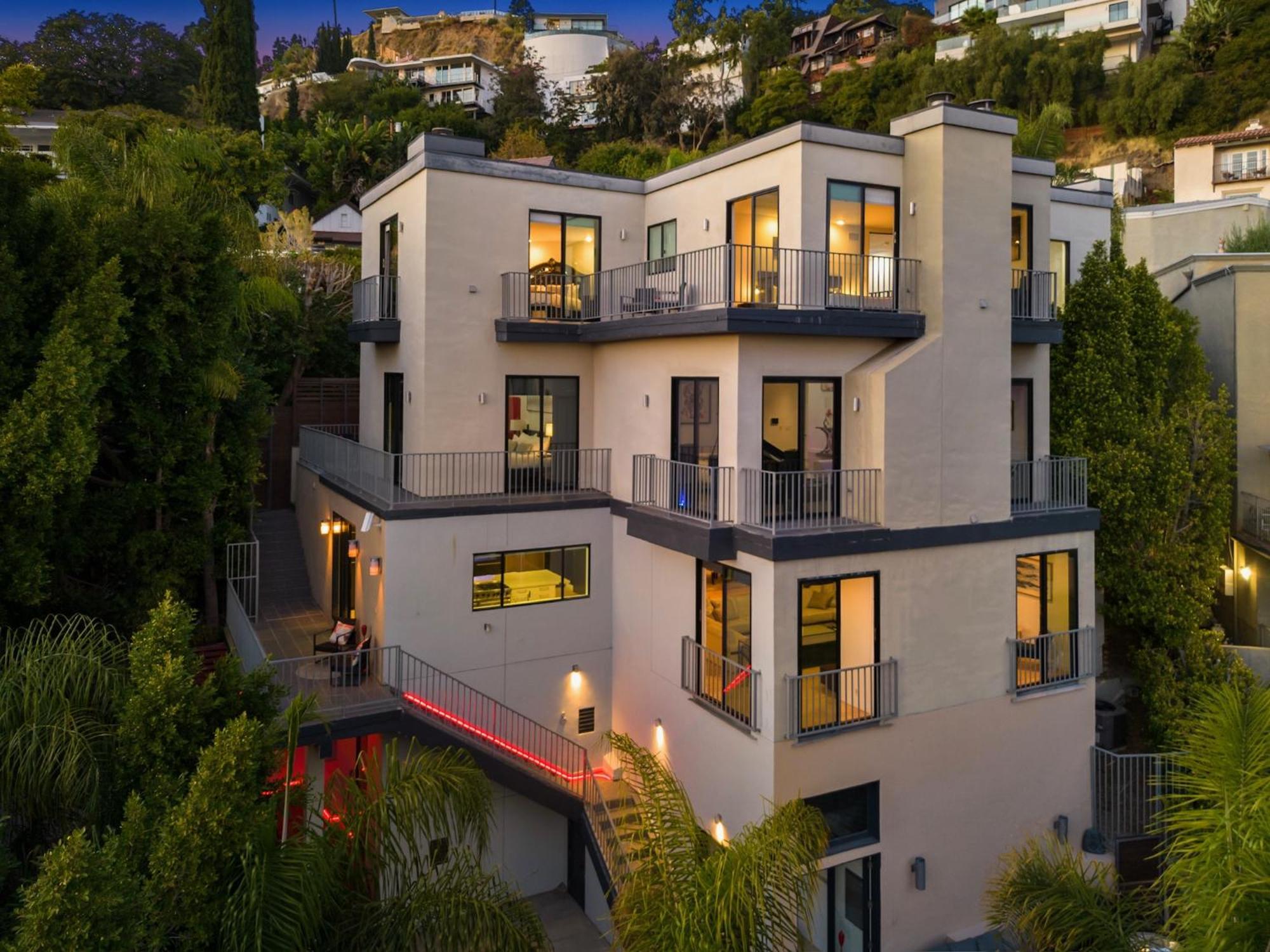 Hollywood Hills Chateau Marmont Villa Los Angeles Bagian luar foto