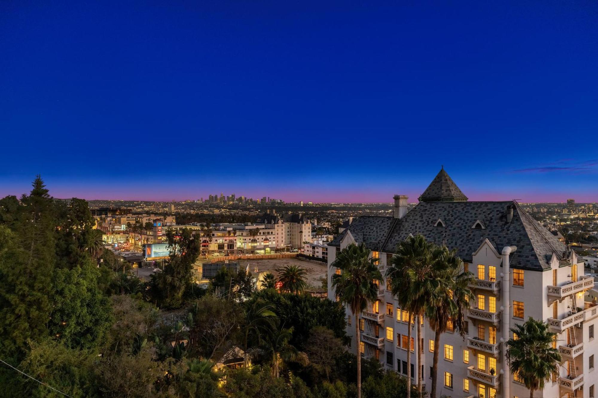 Hollywood Hills Chateau Marmont Villa Los Angeles Bagian luar foto